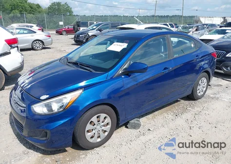 2017 Hyundai Accent Se from USA, damaged, VIN KMHCT4AE6HU236402